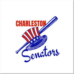 Historic Charleston Senators Baseball 1910-1960 Posters and Art